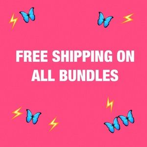 FREE SHIPPING ON BUNDLES THIS WEEKEND